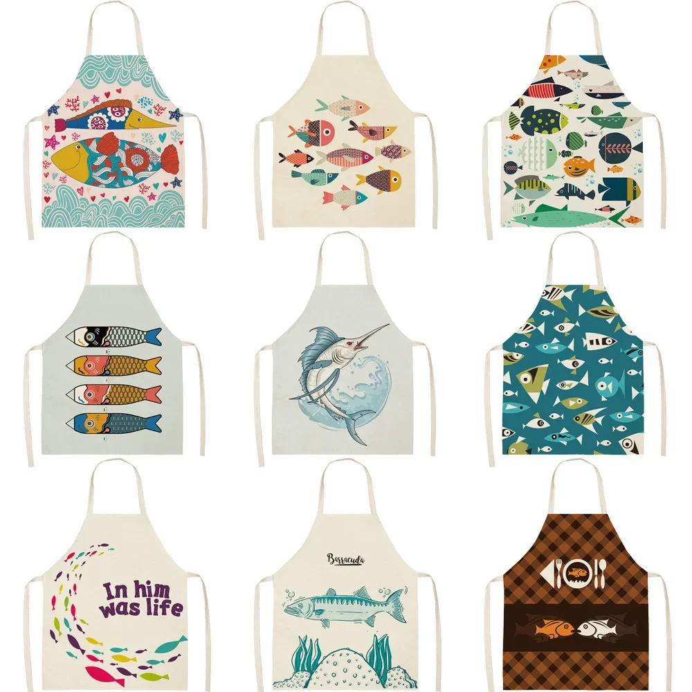 Home Cooking Meals - Women Men Kitchen Aprons Housewife Apron