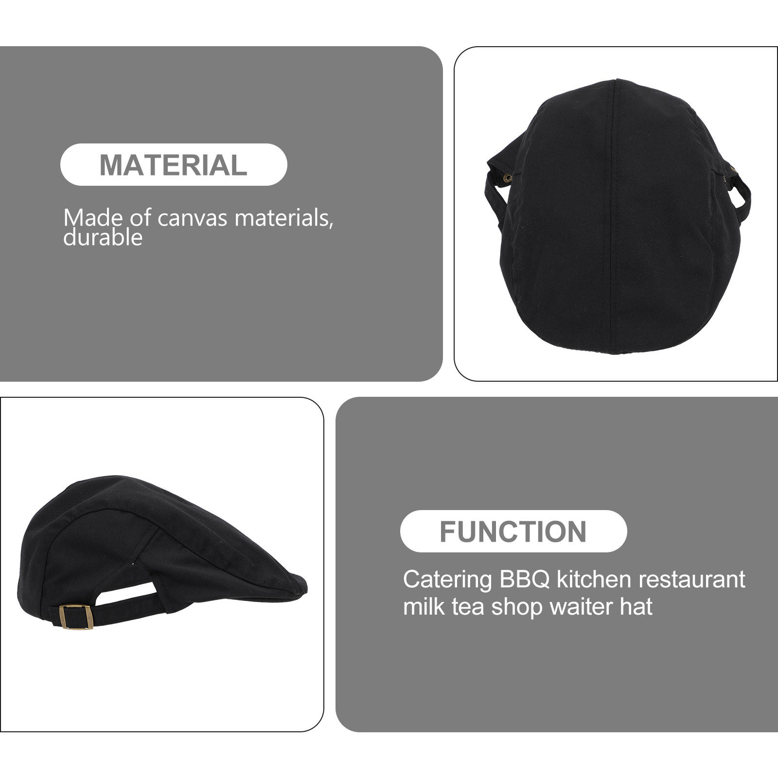 Kitchen Working Hat Canvas Ber - Home Cooking Classes recension och pris