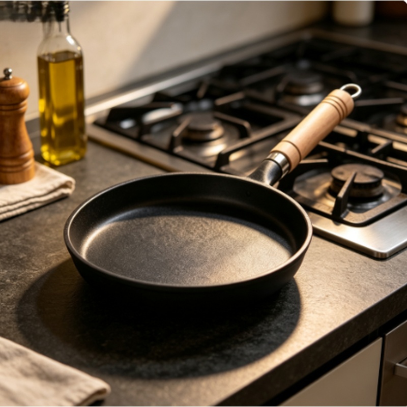26cm Uncoated Cast Iron Skille - Crepe Pan Nonstick recension och pris