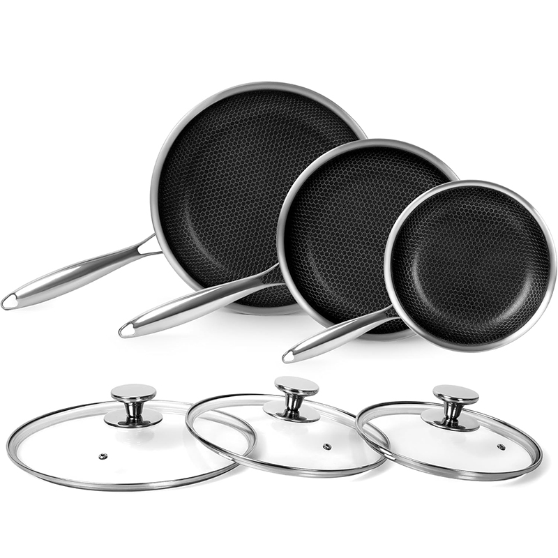 Stainless Steel Frying Pan wit - Crepe Pan Nonstick recension och pris