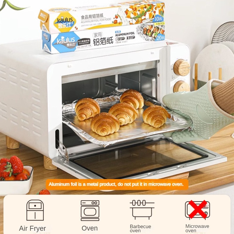 Zackoo 10/20/40M Aluminium Foi - Home Cooking Oil recension och pris