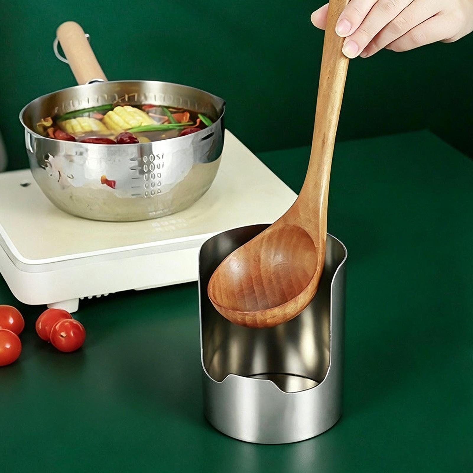 Stainless Steel Spoon Rest Org - Home Cooking Meals recension och pris