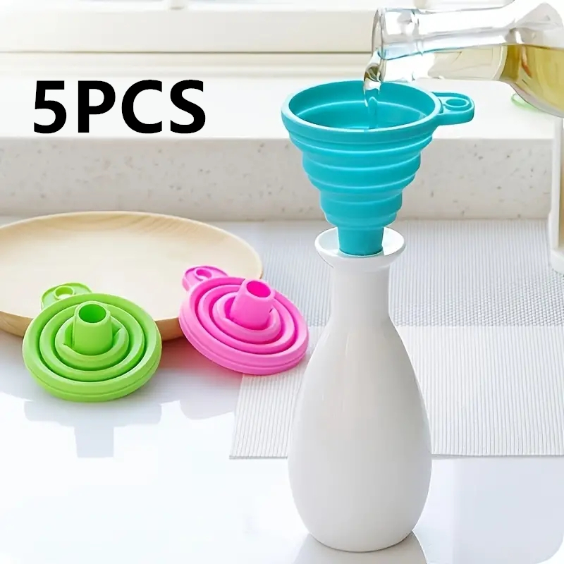Silicone Folding Funnel Multif - Home Cooking Delivery recension och pris