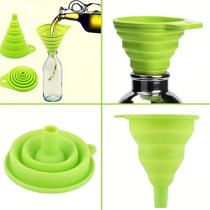 Silicone Folding Funnel Multif - Home Cooking Delivery recension och pris