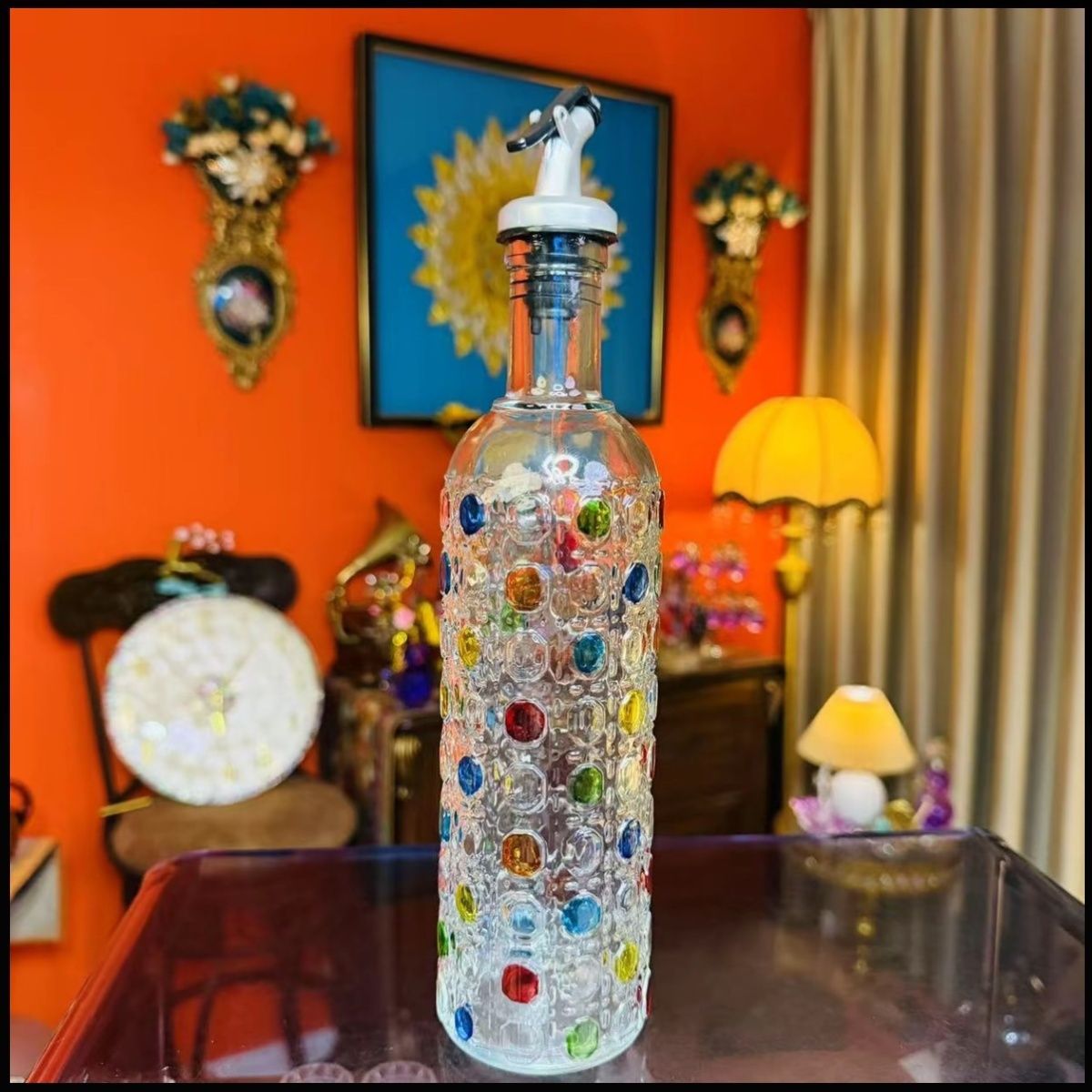 Home kitchen vinegar bottle ha - Home Cooking Oil recension och pris