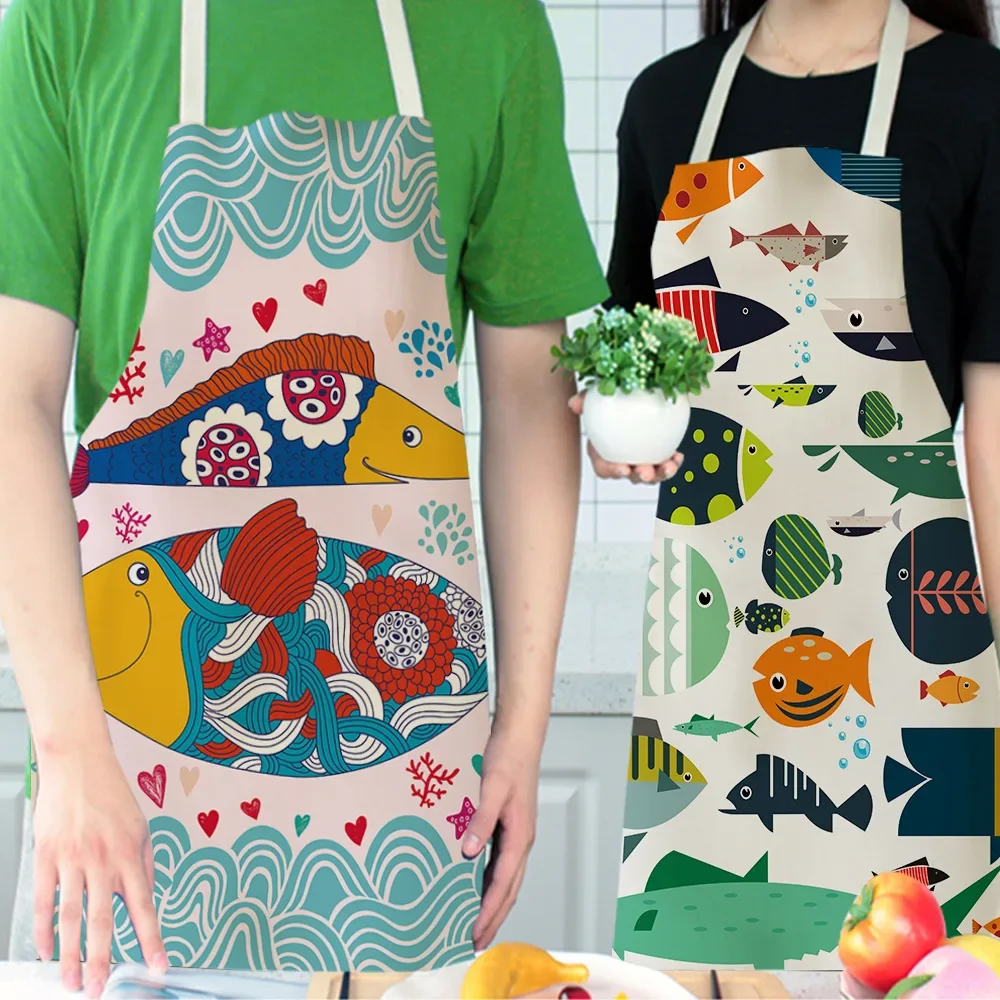 Women Men Kitchen Aprons House - Home Cooking Meals recension och pris