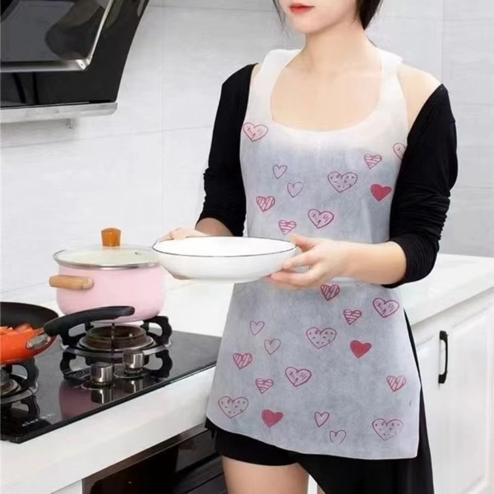 10Pcs/Bag Portable Heart Print - Home Cooking Oil Disposal recension och pris