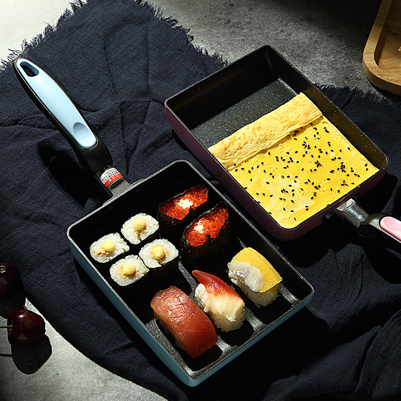 Frying Pan Tamagoyaki Omelette - Crepe Pan Nonstick recension och pris