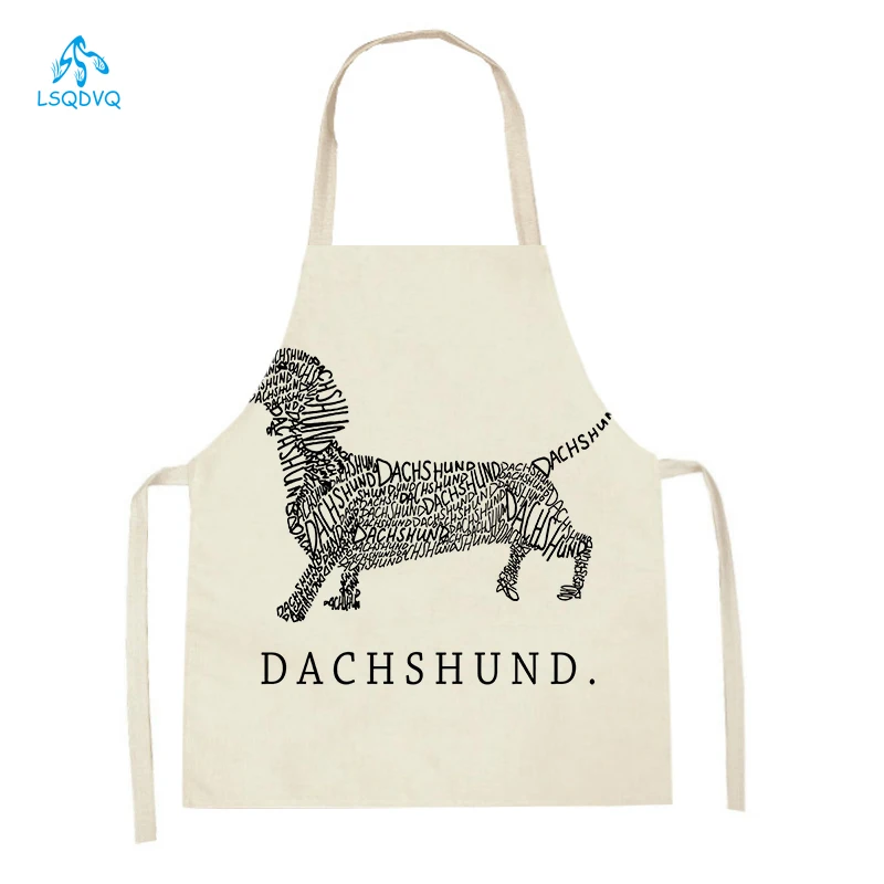 Cartoon Dog Printed Kitchen Ap - Home Cooking For Dogs recension och pris