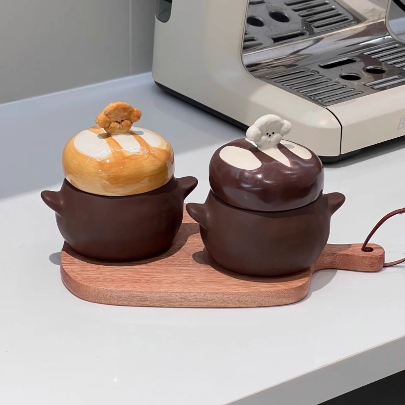 Cute Bread‑Dog Ceramic Stew Po - Home Cooking For Dogs recension och pris