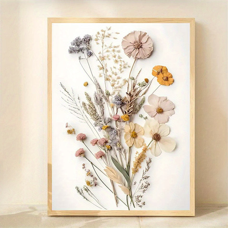 1pc Bohemian-Style Flower Canv - Home Cooking Oil recension och pris