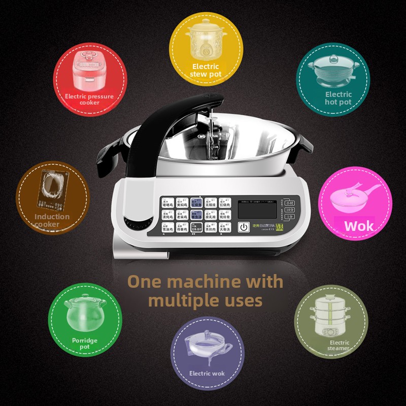 E15 Smart Cooking Robot, Large - Home Cooking Oil recension och pris