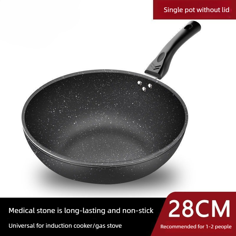 Maifan Stone Cooking Pan Less  - Home Cooking Oil recension och pris