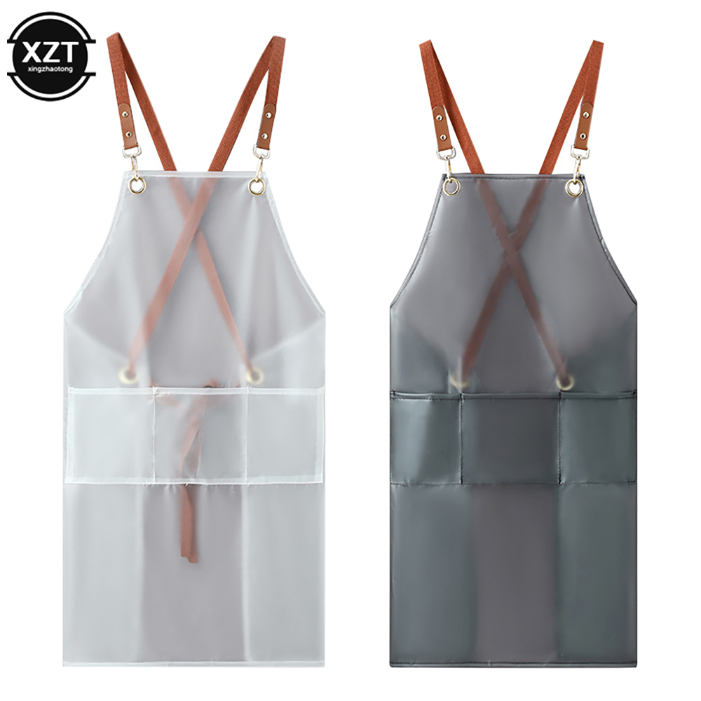 New Simple Apron Waterproof an - Home Cooking Oil Disposal recension och pris