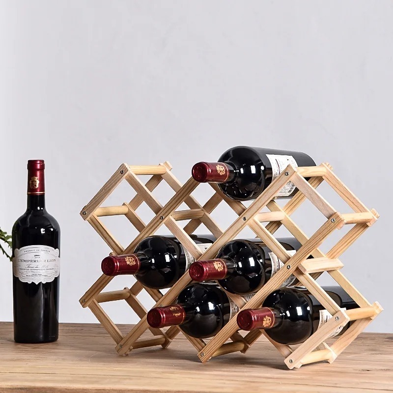 Stackable Wine Storage Shelves - Home Cooking Delivery recension och pris