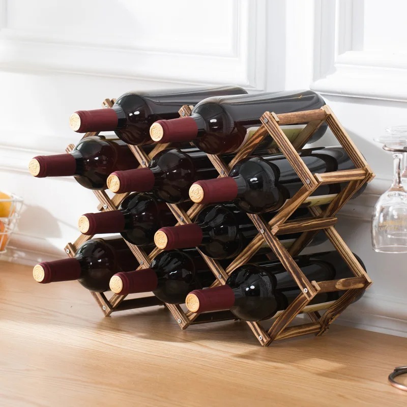Stackable Wine Storage Shelves - Home Cooking Delivery recension och pris