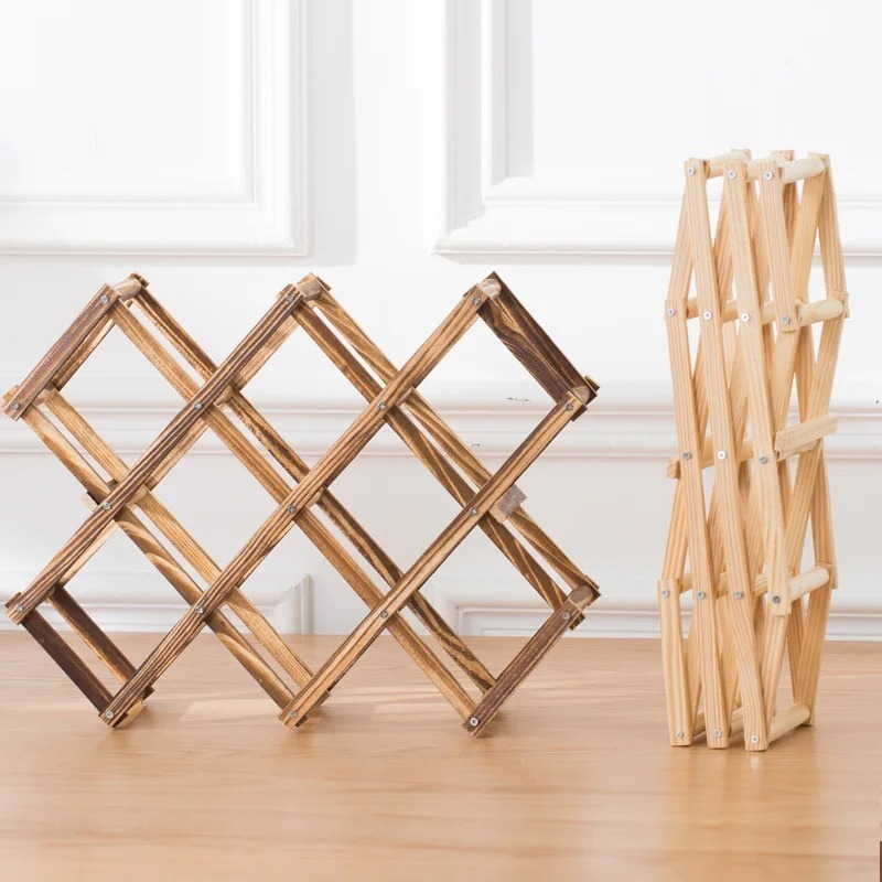 Stackable Wine Storage Shelves - Home Cooking Delivery recension och pris