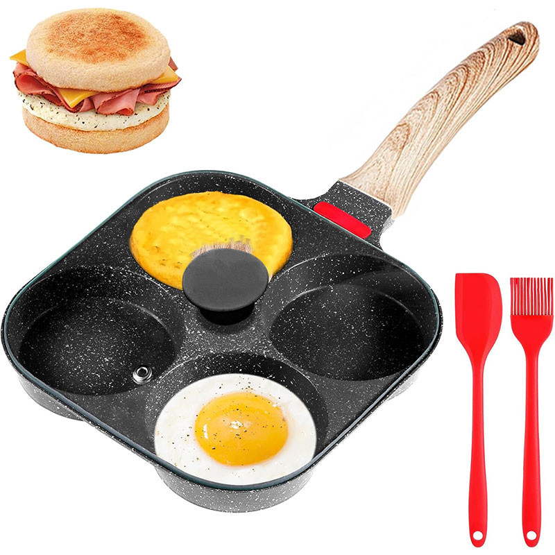 Deepened Egg Frying Pan with L - Crepe Pan Nonstick recension och pris
