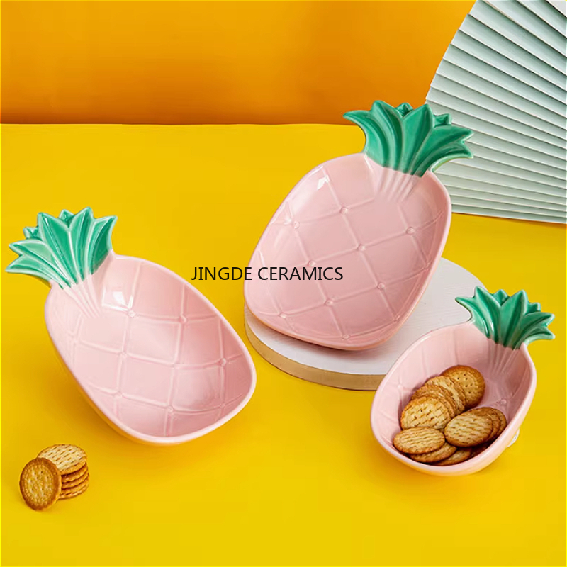 Ceramic Pineapple Shaped Tray  - Home Cooking Delivery recension och pris