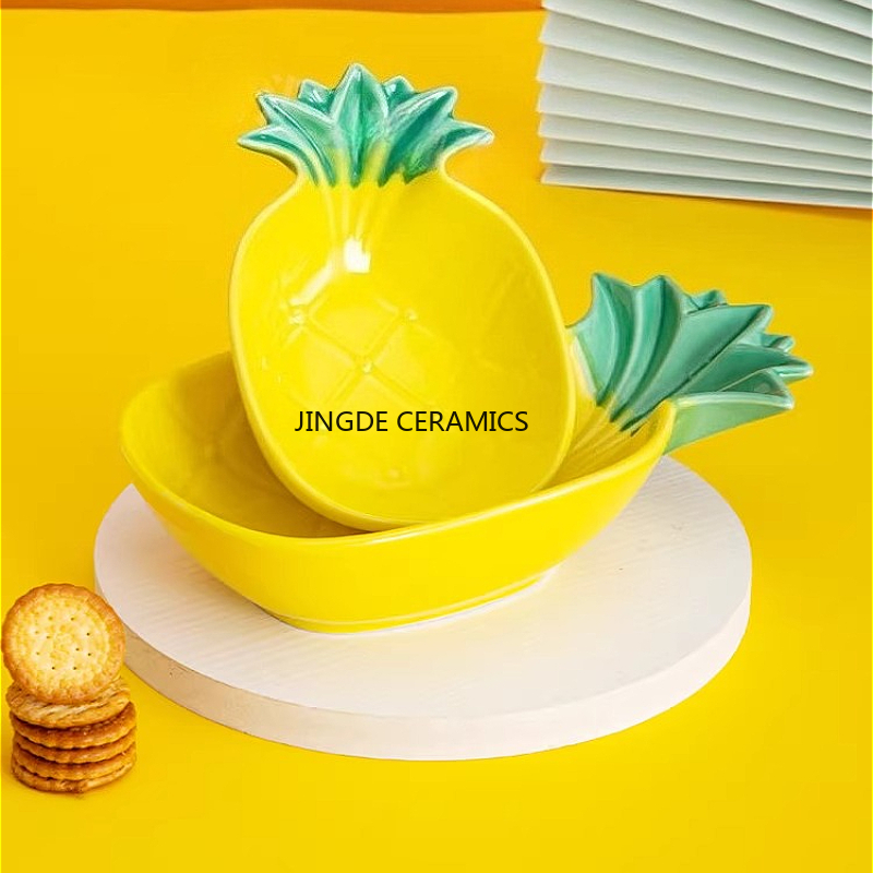 Ceramic Pineapple Shaped Tray  - Home Cooking Delivery recension och pris
