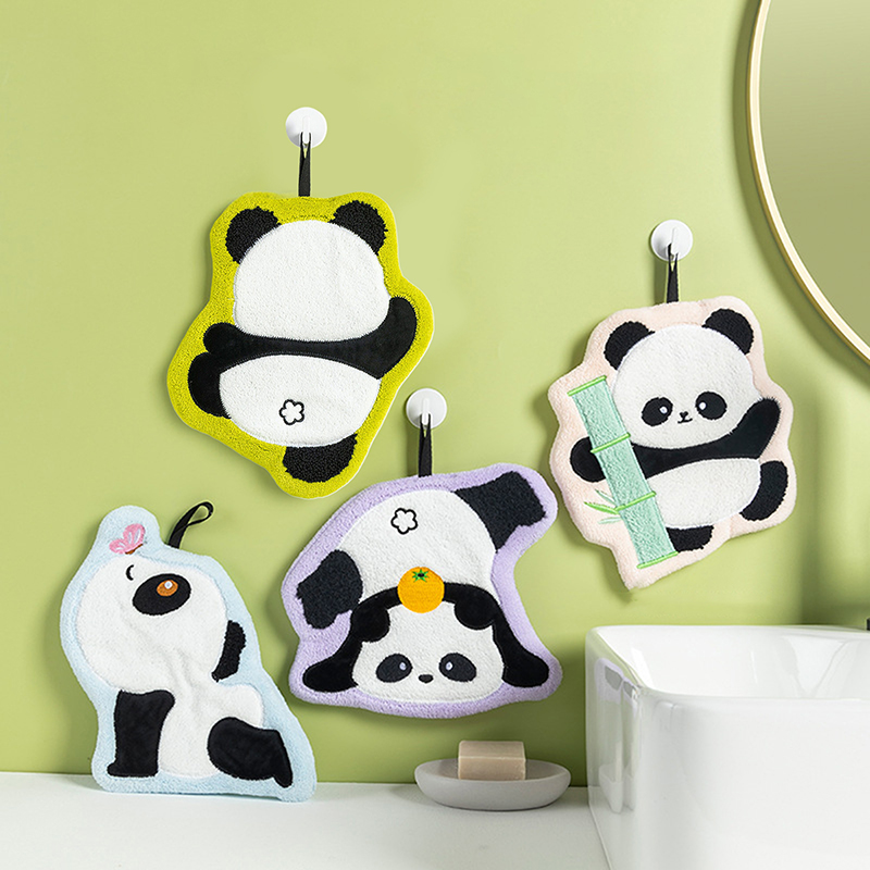 Cute Panda Hand Towel, Absorbe - Home Cooking Delivery recension och pris