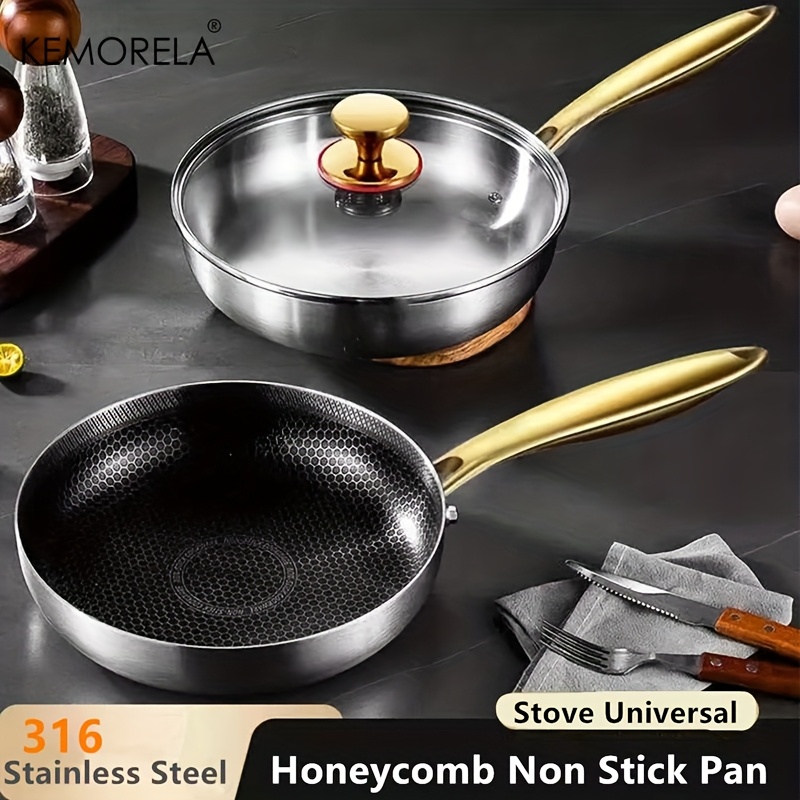 316 Stainless Steel Frying Pan - Crepe Pan Nonstick recension och pris